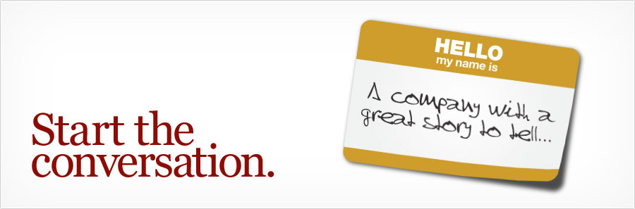 Start the conversation.