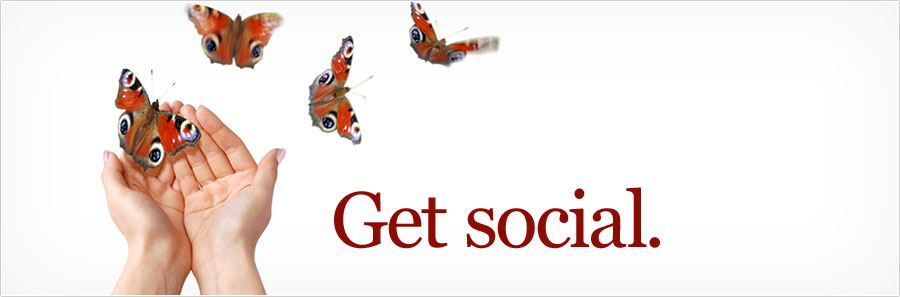 Get social.